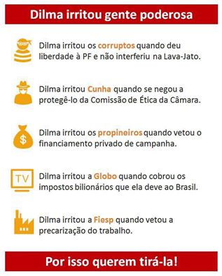 Dilma razoes